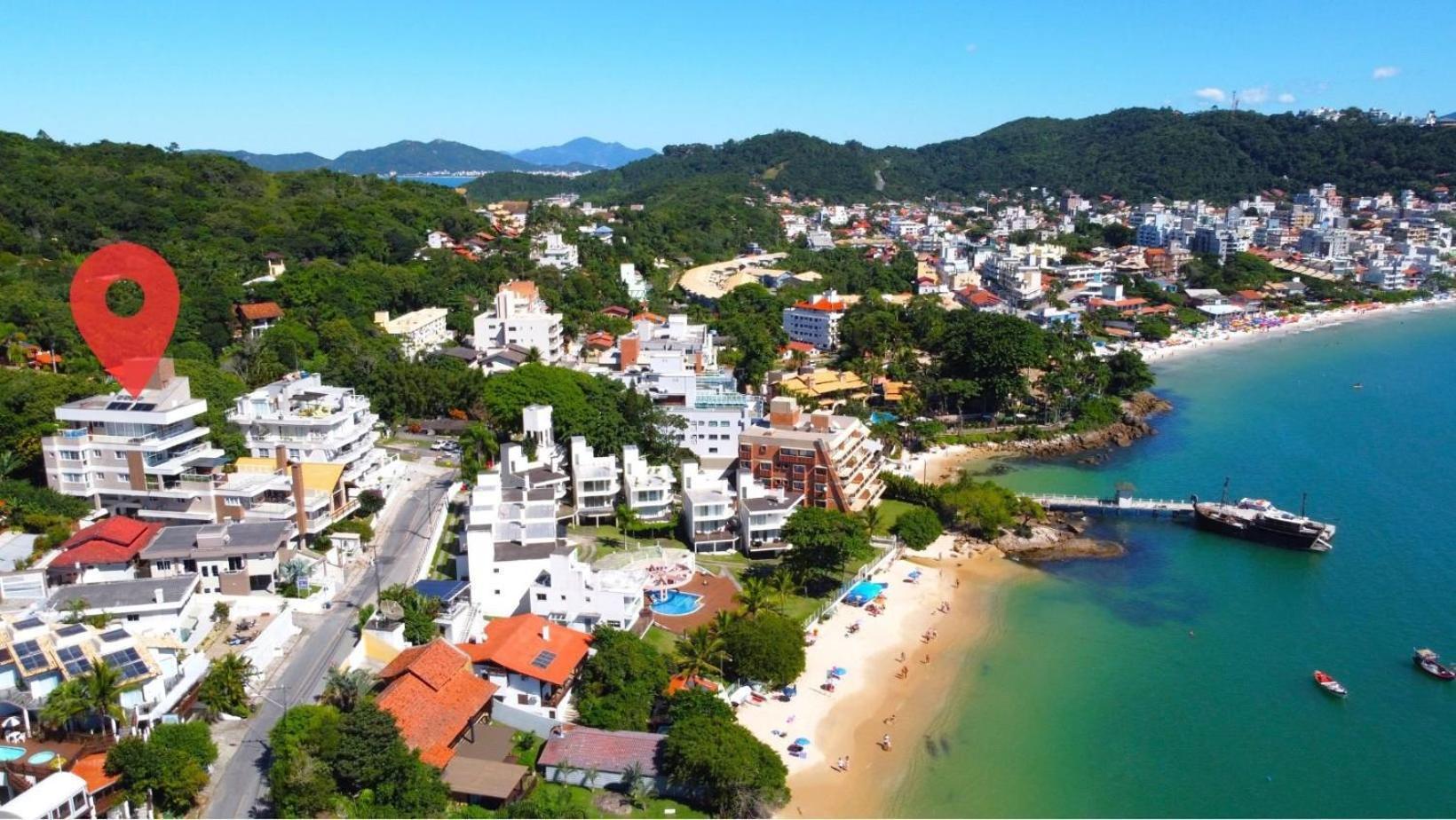 1079 - Apartamento Com Vista Para O Mar Em Bombinhas Exteriér fotografie