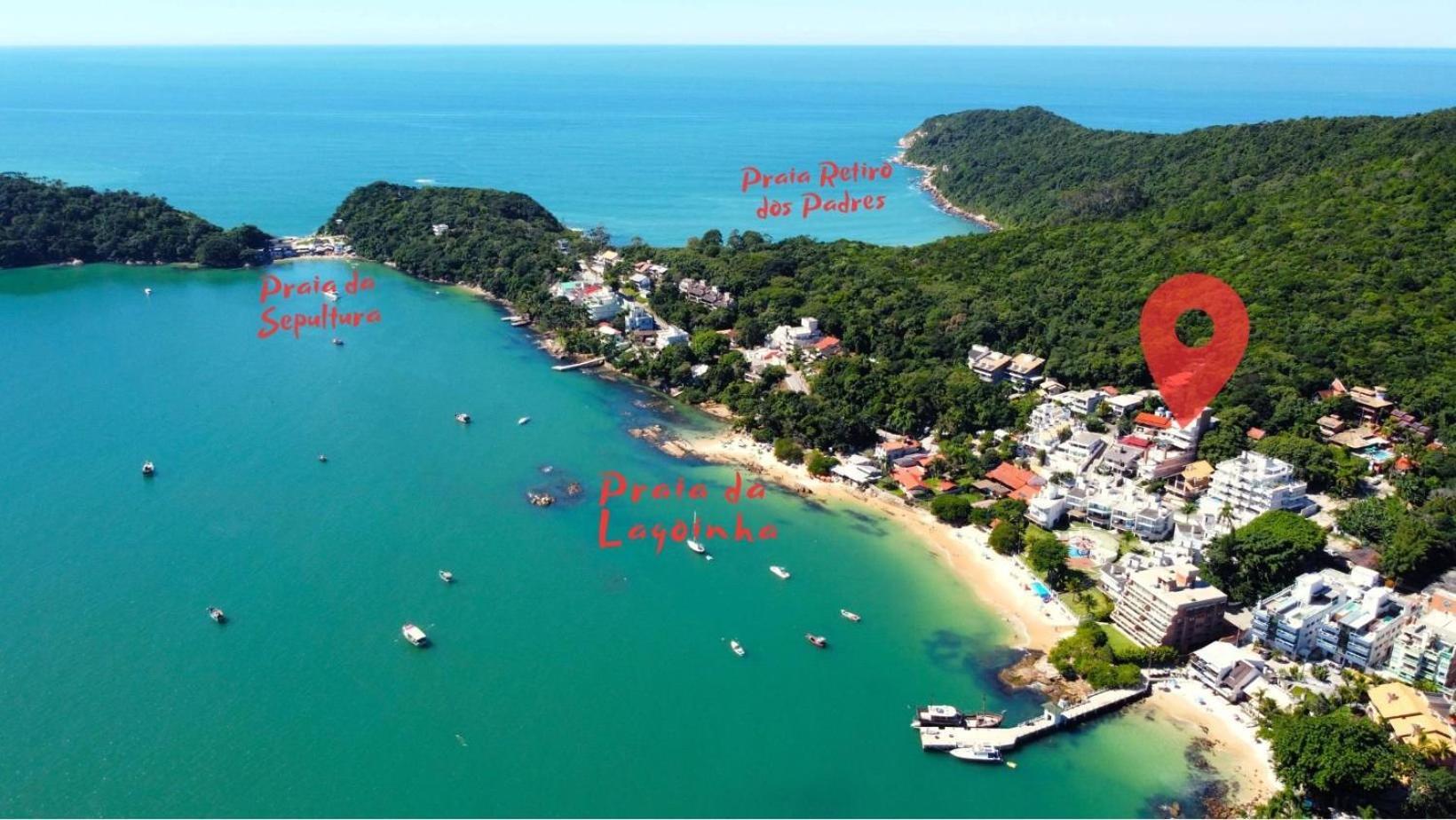 1079 - Apartamento Com Vista Para O Mar Em Bombinhas Exteriér fotografie